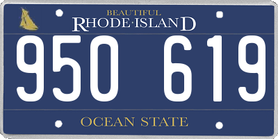RI license plate 950619