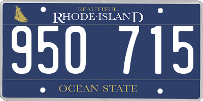 RI license plate 950715