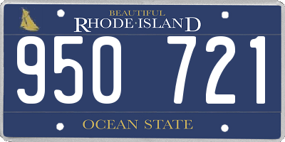 RI license plate 950721