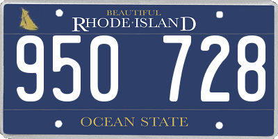 RI license plate 950728