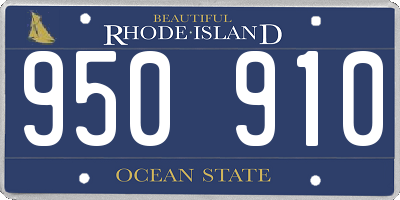 RI license plate 950910