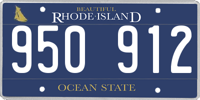 RI license plate 950912