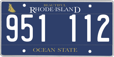 RI license plate 951112