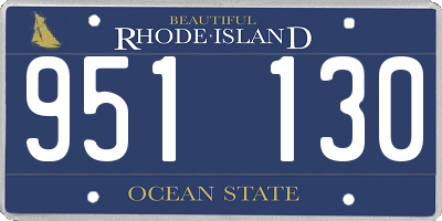 RI license plate 951130