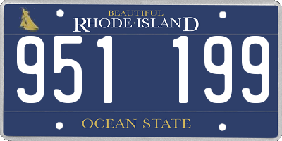 RI license plate 951199