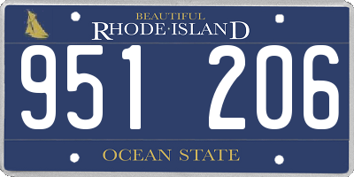 RI license plate 951206