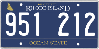 RI license plate 951212