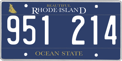 RI license plate 951214