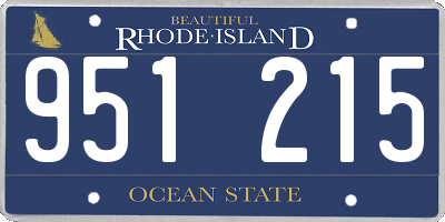 RI license plate 951215