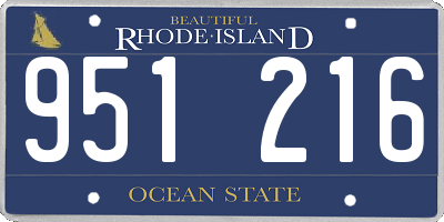 RI license plate 951216