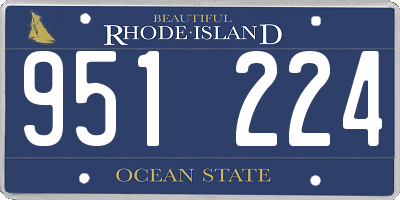 RI license plate 951224