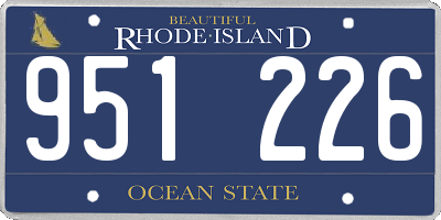RI license plate 951226