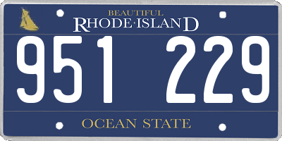 RI license plate 951229