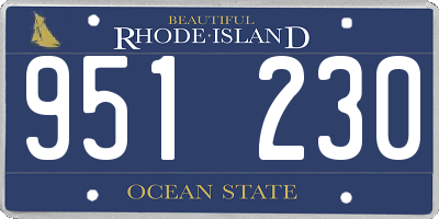 RI license plate 951230