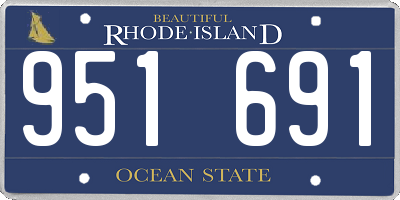RI license plate 951691