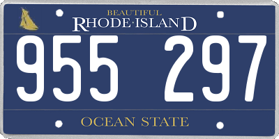RI license plate 955297