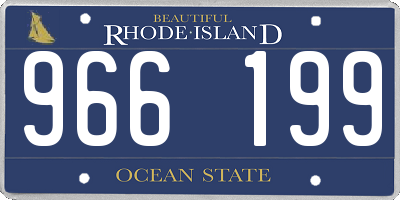 RI license plate 966199