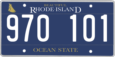 RI license plate 970101