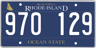 RI license plate 970129