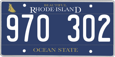 RI license plate 970302
