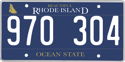 RI license plate 970304
