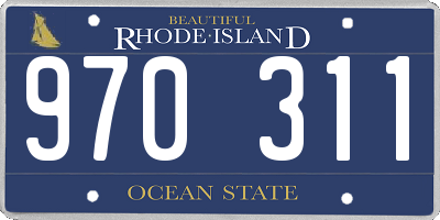 RI license plate 970311