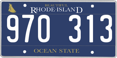 RI license plate 970313