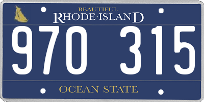 RI license plate 970315