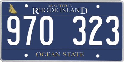 RI license plate 970323