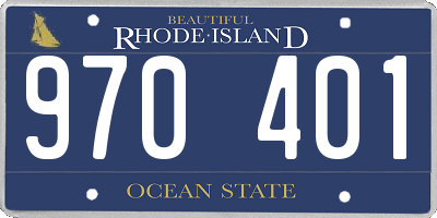 RI license plate 970401