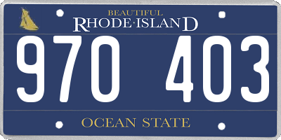 RI license plate 970403
