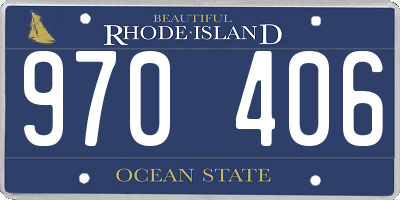 RI license plate 970406