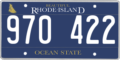 RI license plate 970422