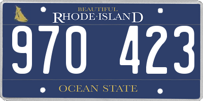 RI license plate 970423