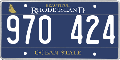 RI license plate 970424