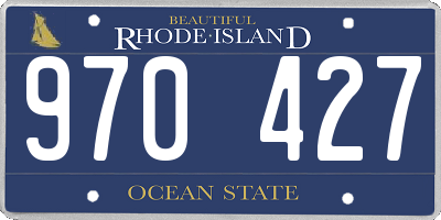 RI license plate 970427