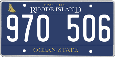 RI license plate 970506