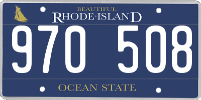 RI license plate 970508