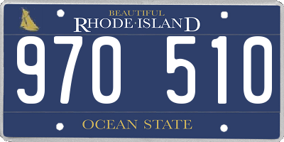 RI license plate 970510