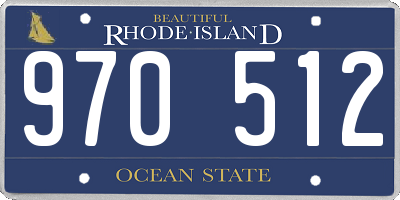 RI license plate 970512