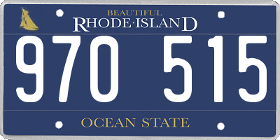 RI license plate 970515