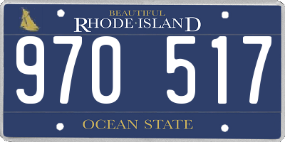 RI license plate 970517