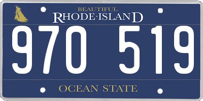 RI license plate 970519