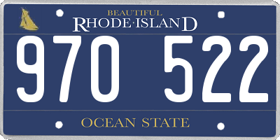 RI license plate 970522