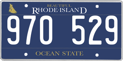 RI license plate 970529