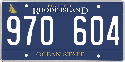 RI license plate 970604