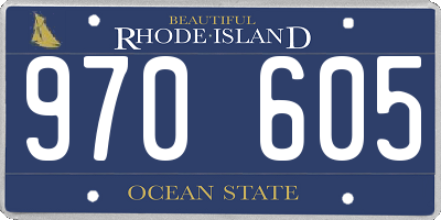 RI license plate 970605