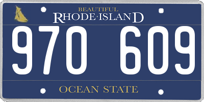 RI license plate 970609