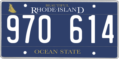 RI license plate 970614