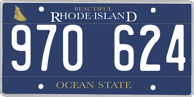 RI license plate 970624